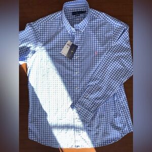 Ralph Lauren Plaid Polo Shirt